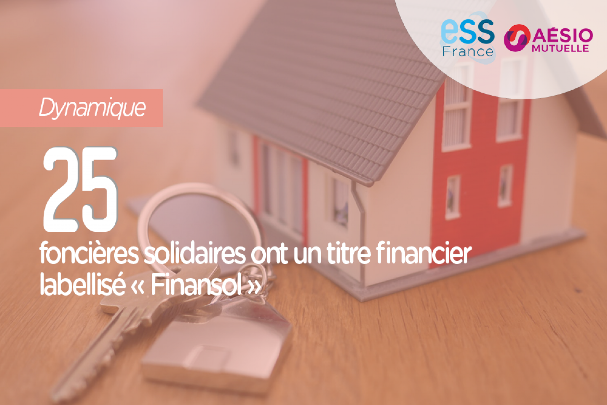 25 foncières solidaires ont un titre financier labellisé "Finansol"