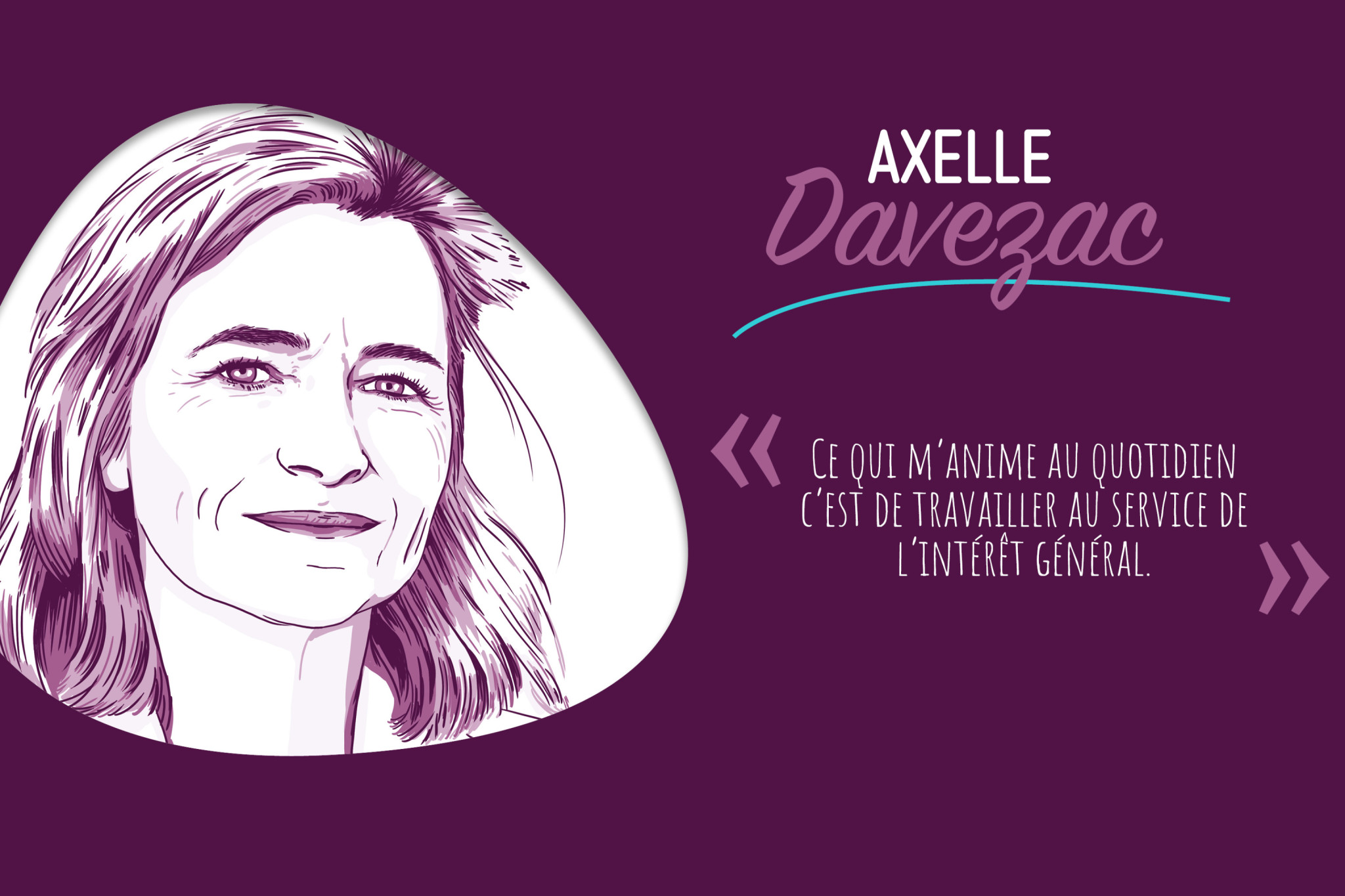 Axelle Davezac, directrice générale de la Fondation de France