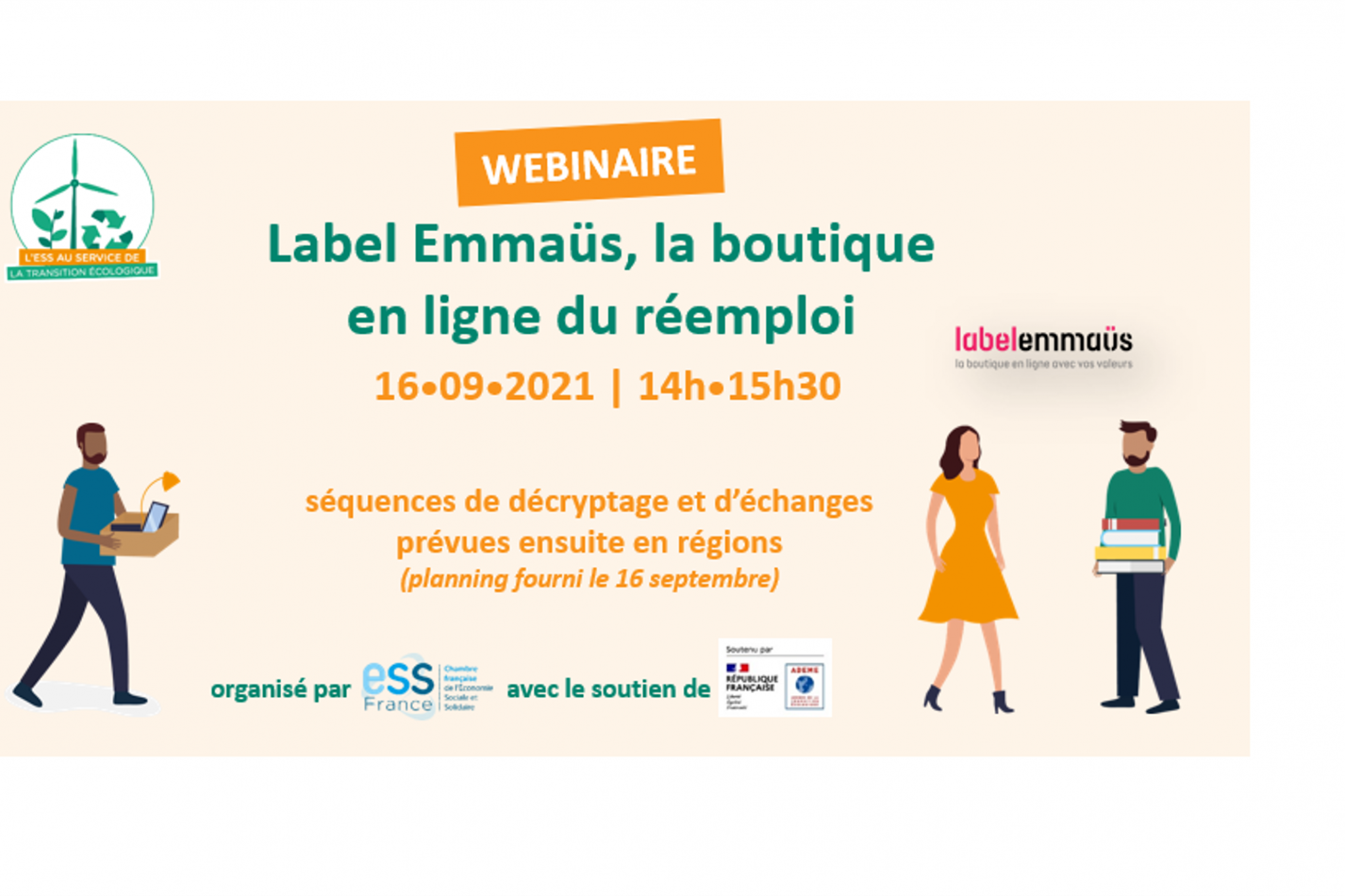 Webinaire : Label Emmaüs