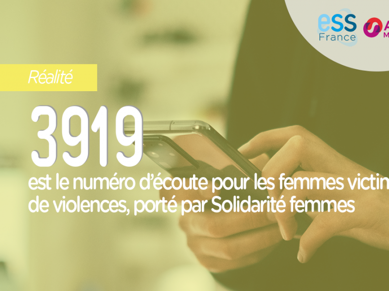 3919, est le numéro d'écoute pour les femmes victimes de violences