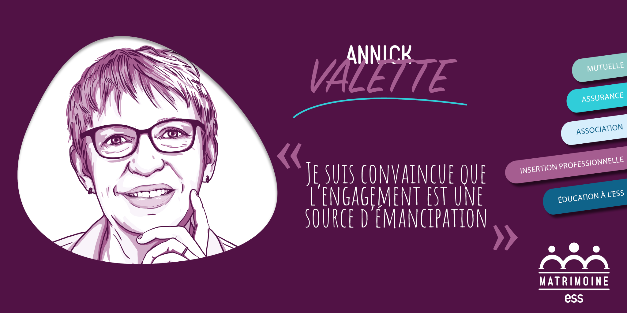 Annick Valette, Vice Présidente de la MAIF