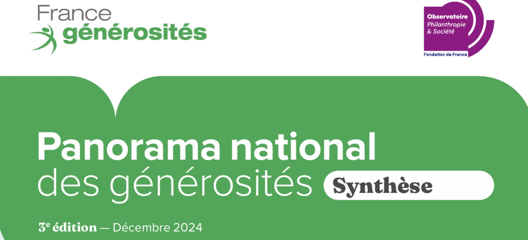 3e édition du Panorama national des générosités