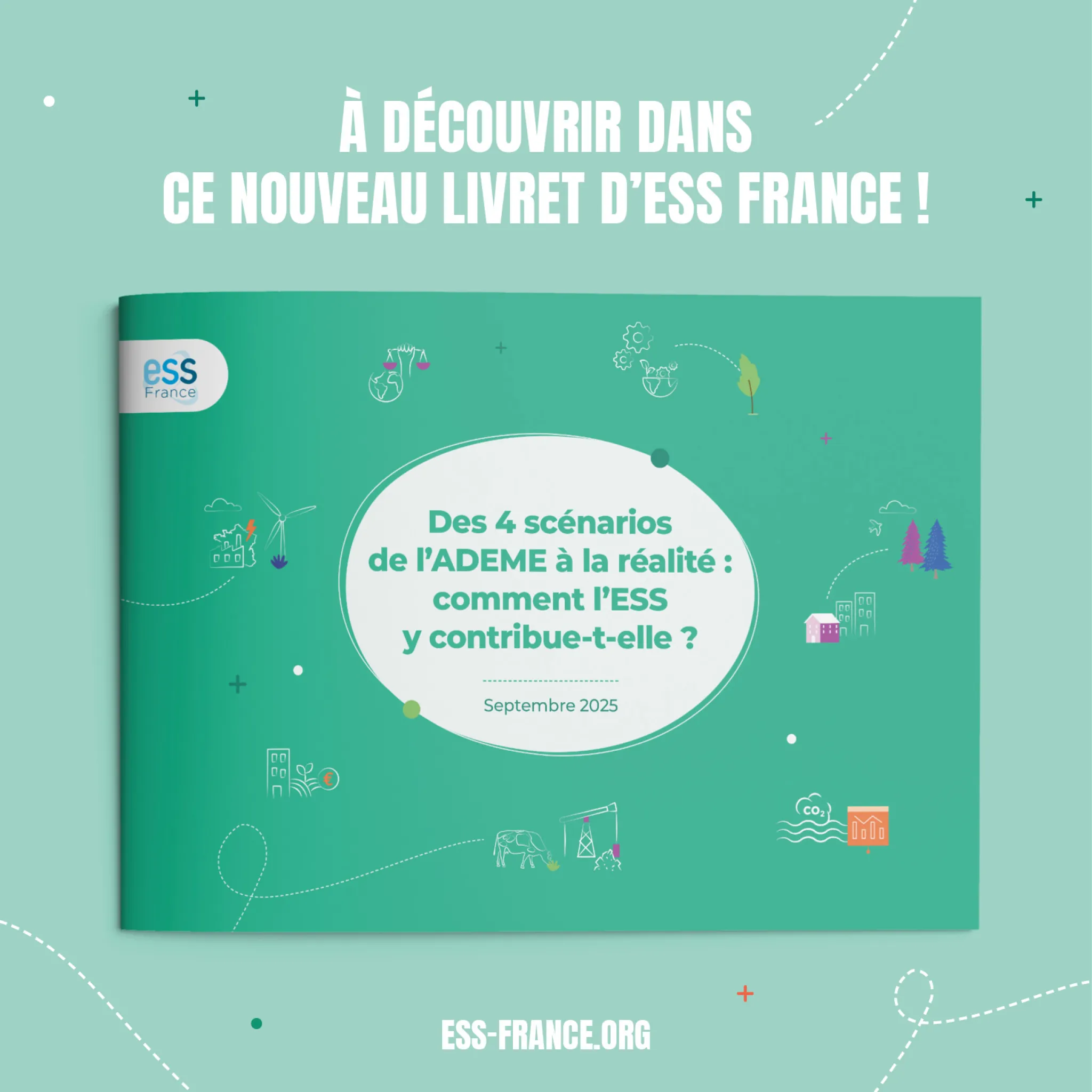 ESS et 4 scénarios de l'ADEME