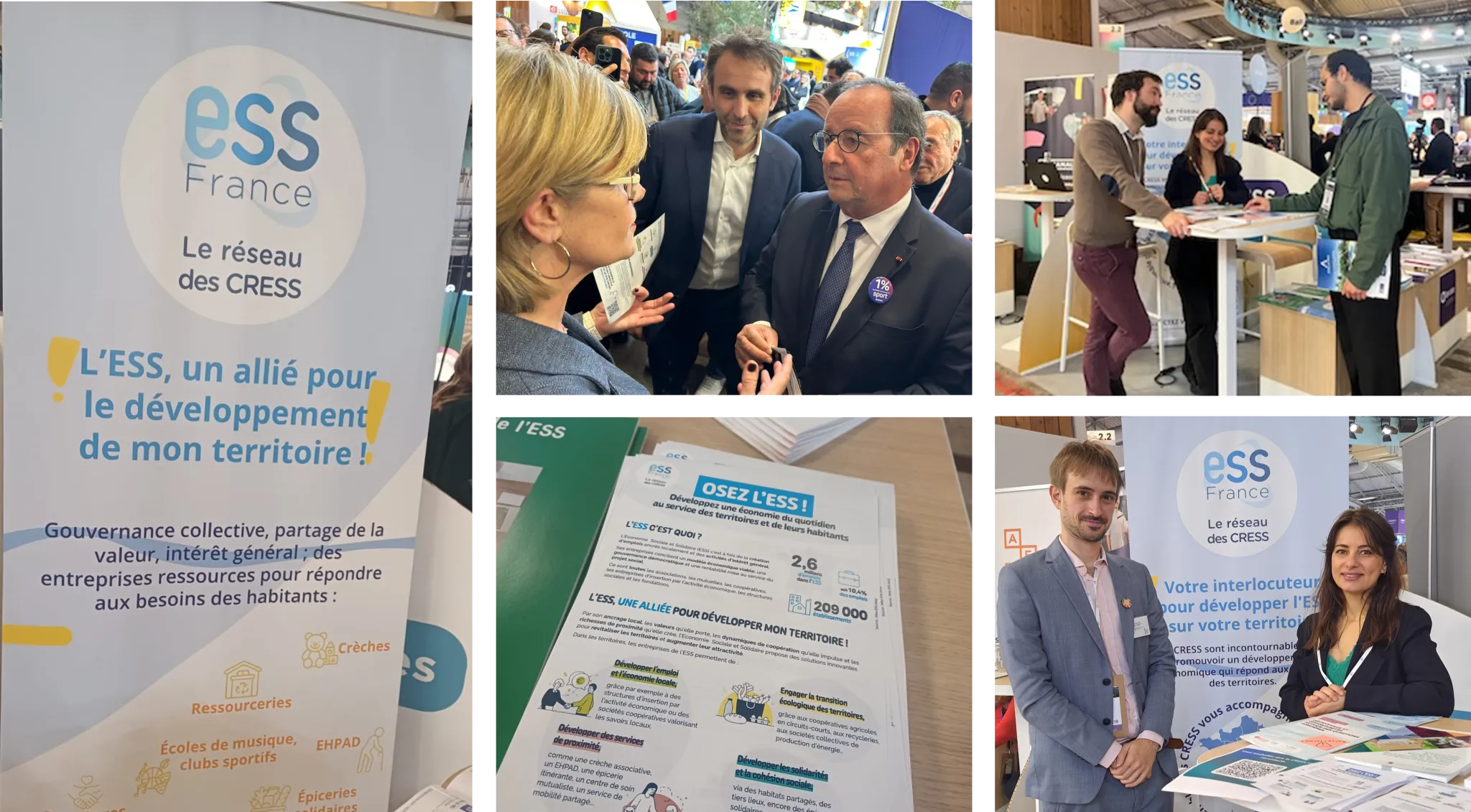 Salon des Maires 2024 : ESS France y était !