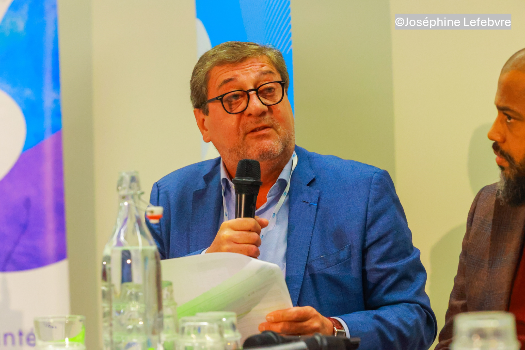 Lionnel Rainfray, à la tête du comité ESS du MEDEF à l'occasion de l'événement de lancement du Mois de l'ESS