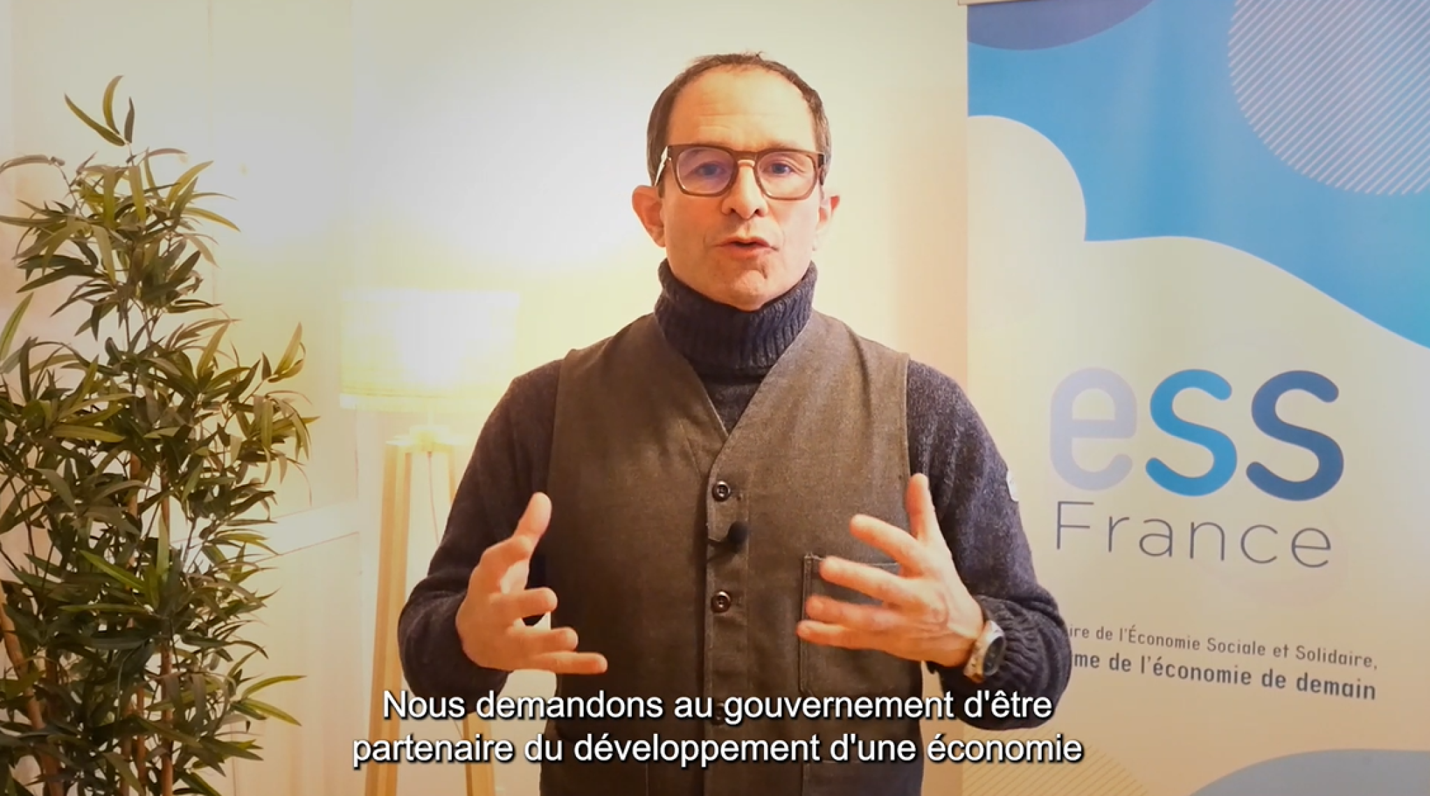 Benoît Hamon vous souhaite ses meilleurs vœux 2025 !