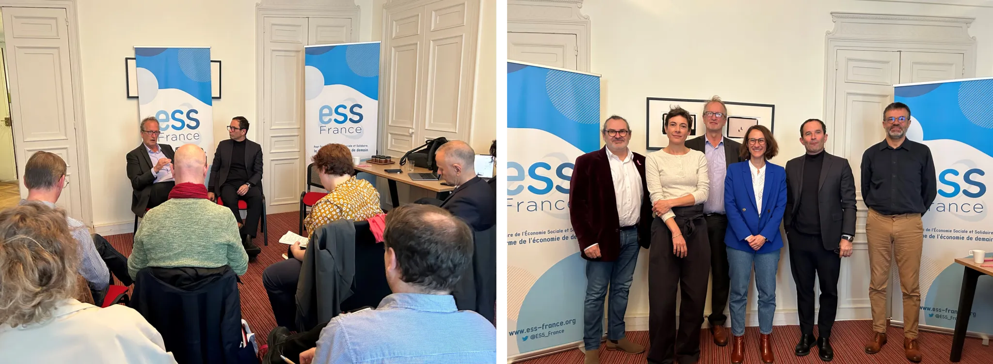 Conférence de presse d'ESS France sur le PLF 2025