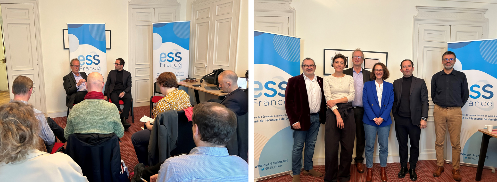 Conférence de presse d'ESS France sur le PLF 2025