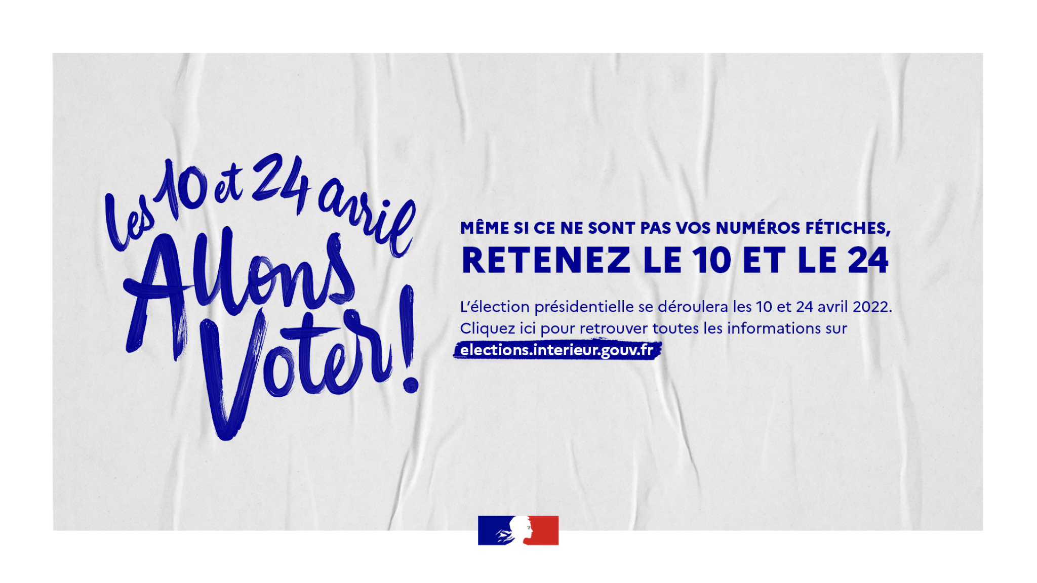 affiche élections date