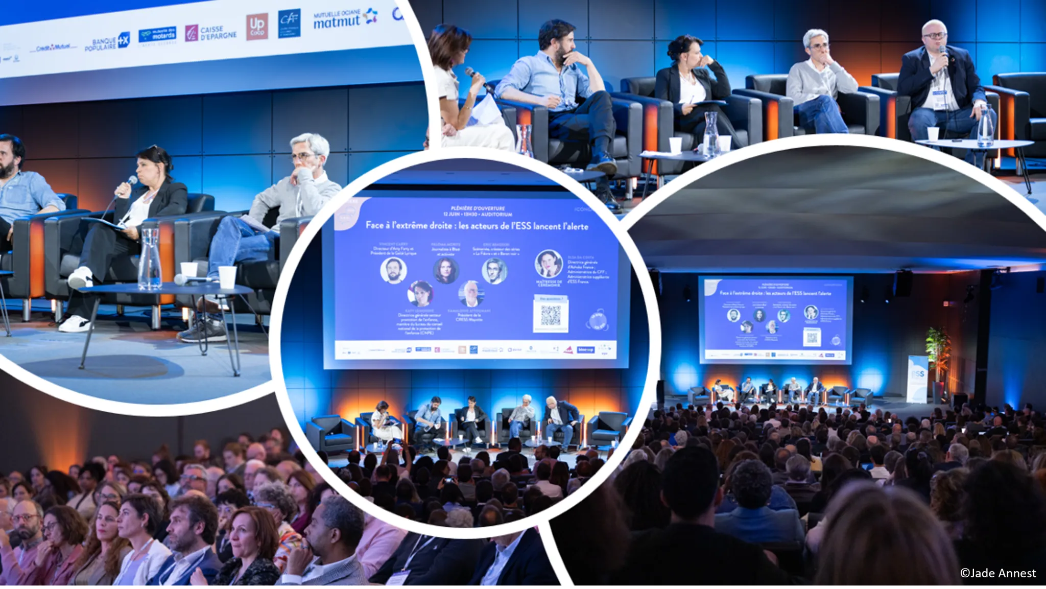 Plénière d'ouverture du Congrès des 10 ans de la loi ESS : Face à l'extrême droite, les acteurs de l'ESS lancent l'alerte