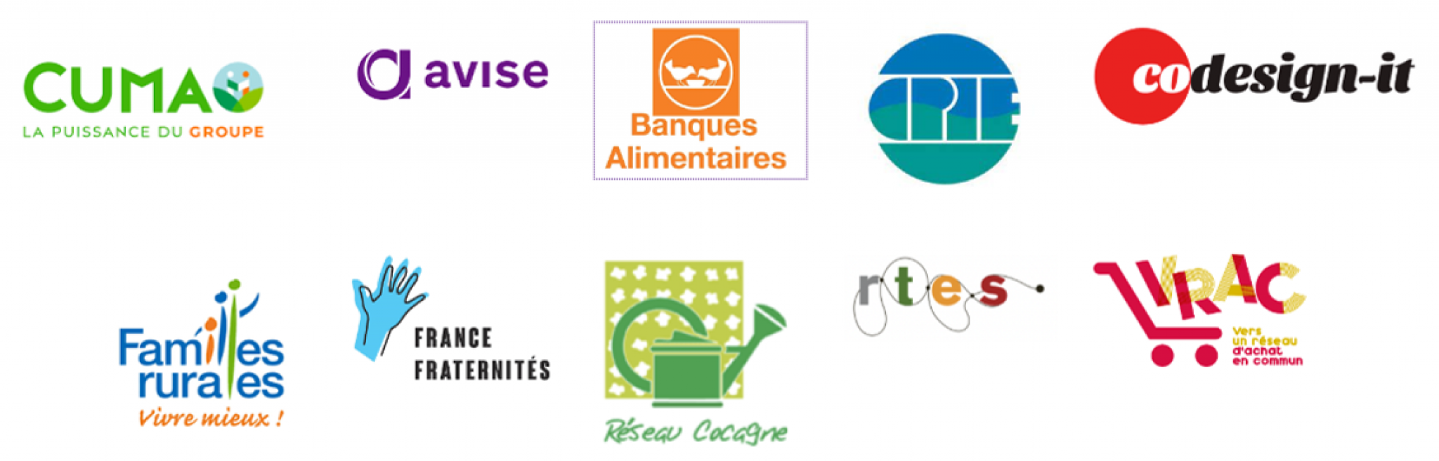 Projet Catalyseur_logos partenaires