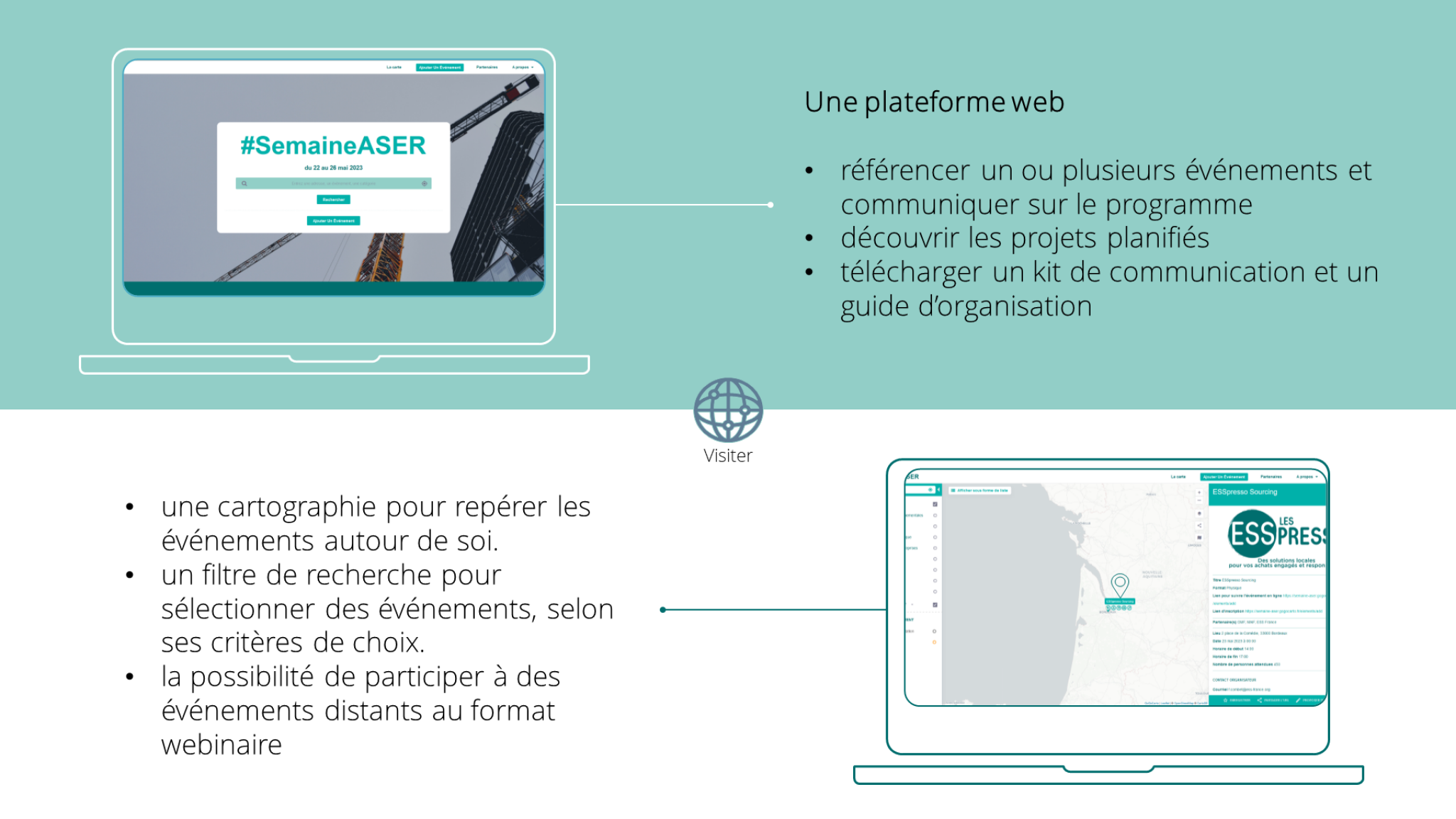 Présentation de la plateforme de rérérencement