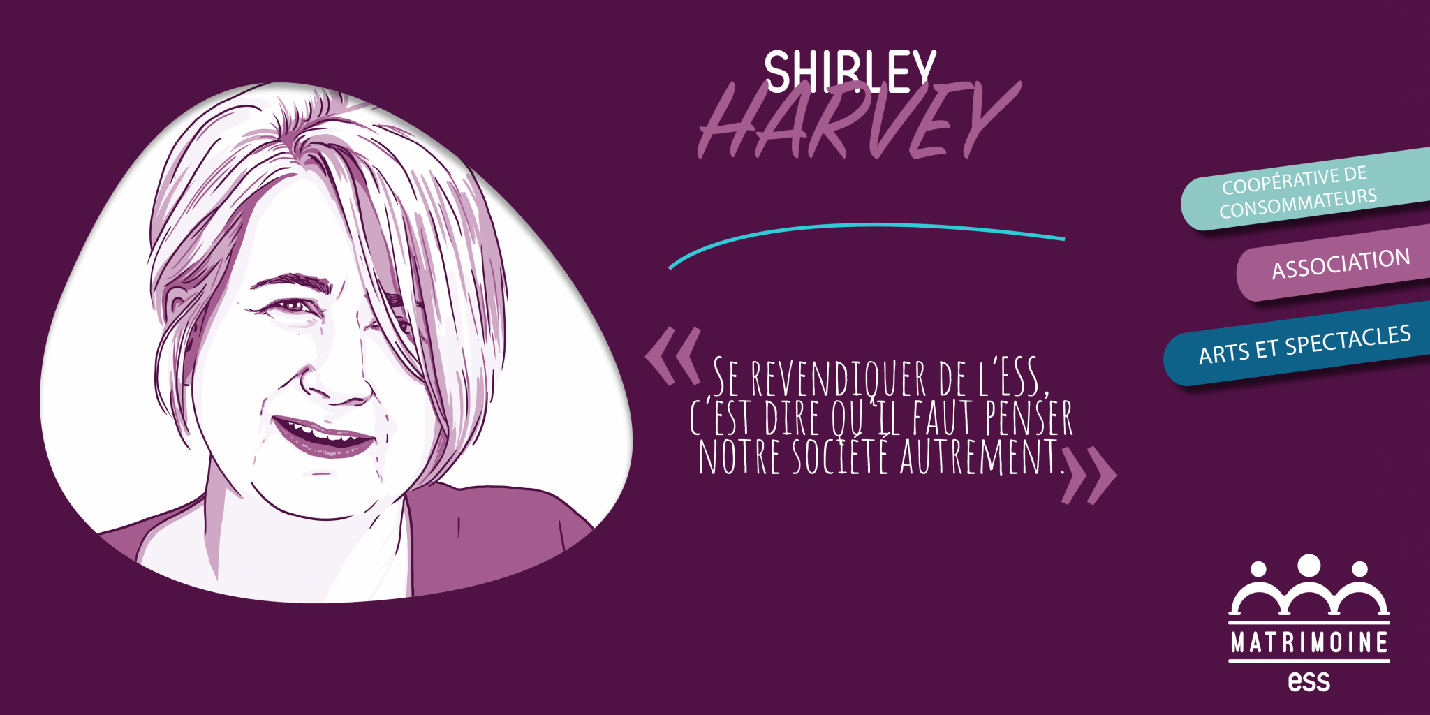 Portrait de Shirley Harvey