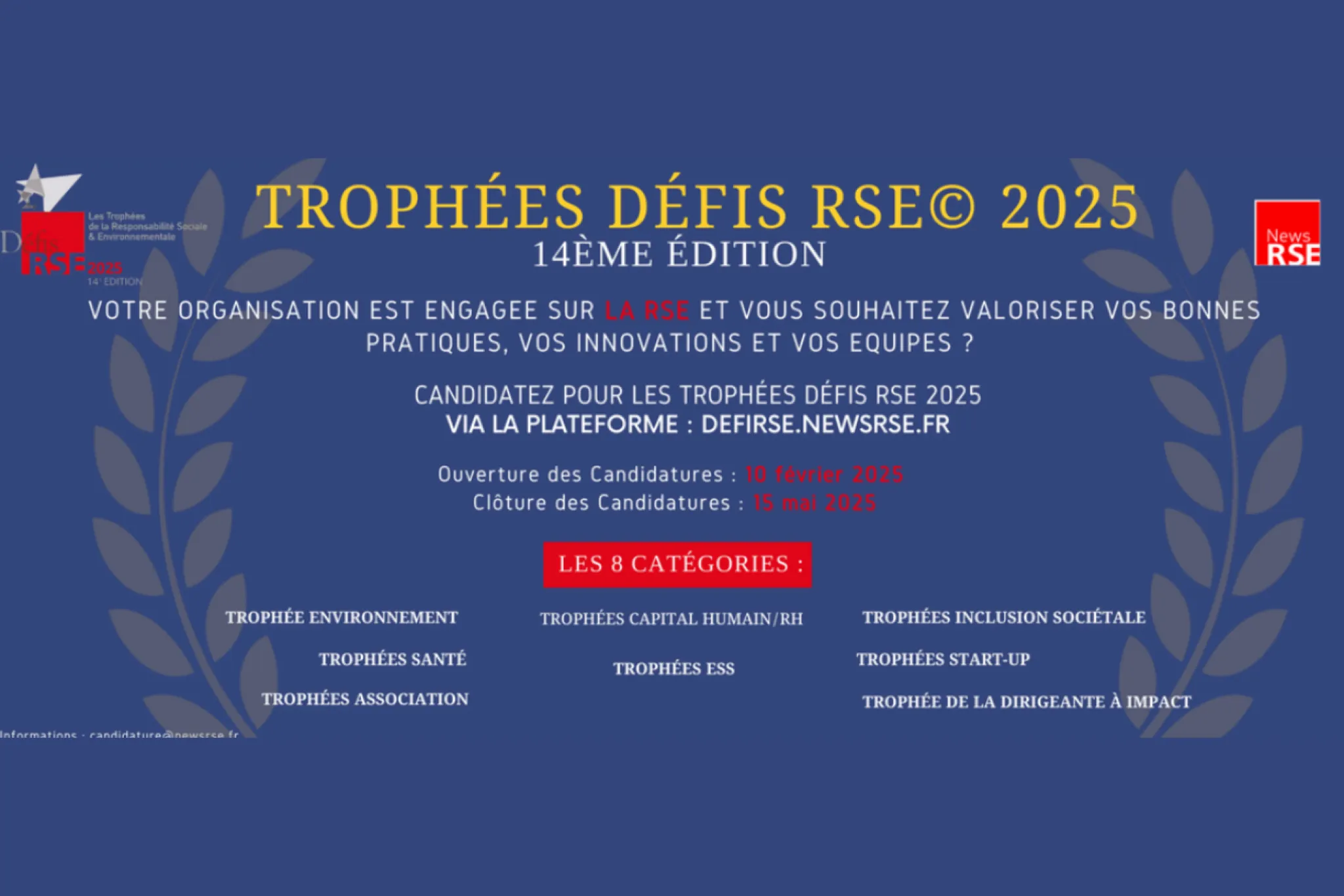 14ème édition des Trophées Défis RSE