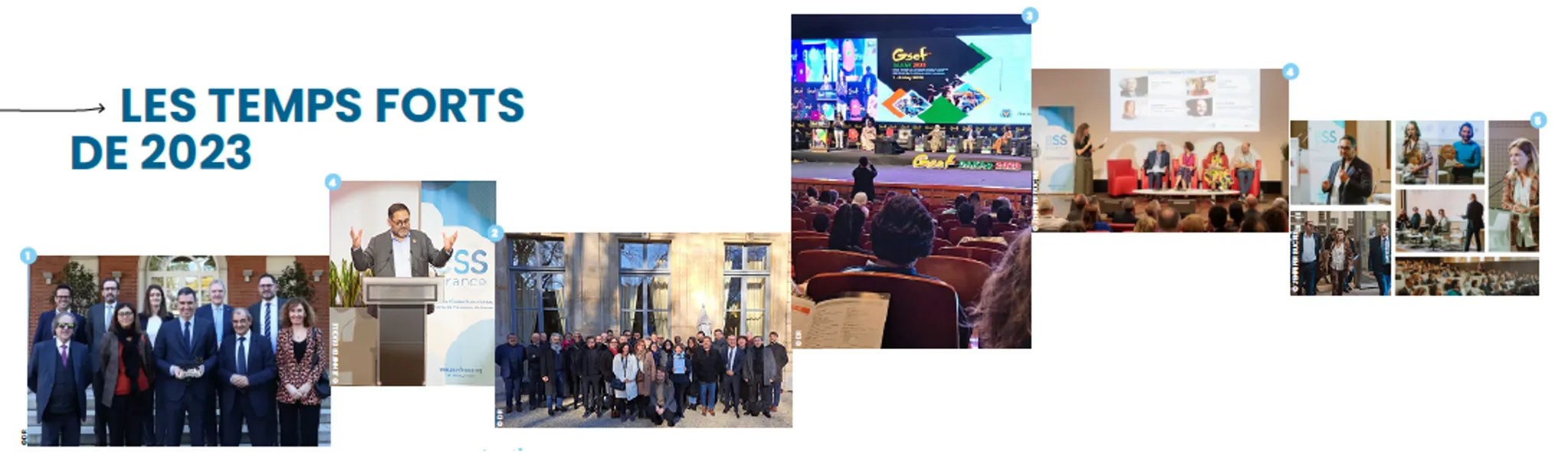 Les temps forts d'ESS France en 2023