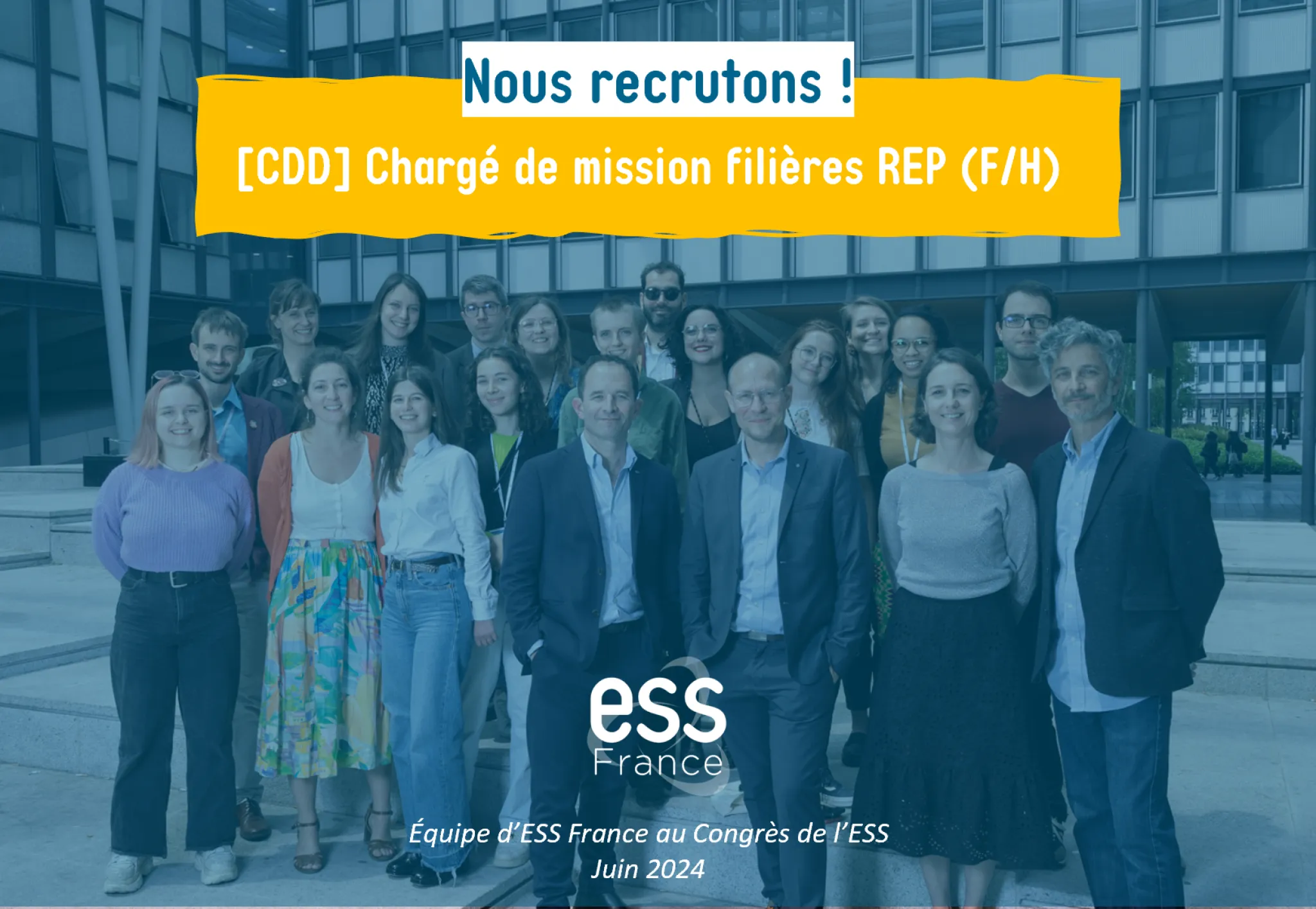 Visuel CDD chargé de mission filières REP
