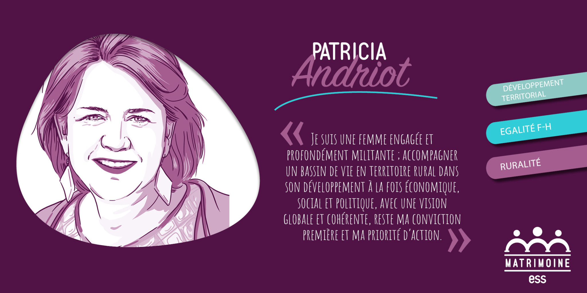 Patricia Andriot, cheffe de projet ruralités, Agence Nationale de Cohésion (ANCT)
